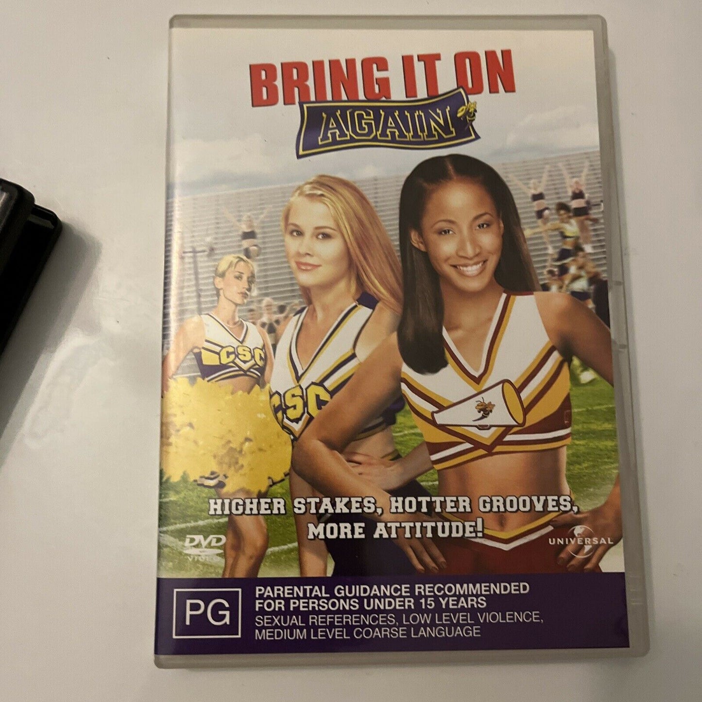 Bring It On / Bring It On Again (DVD, 2004, 2-Disc) Kirsten Dunst Region 4