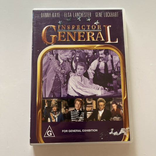 The Inspector General (DVD, 1949) Danny Kaye, Walter Slezak, All Regions