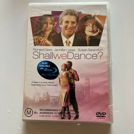 *New Sealed* Shall We Dance? (DVD, 2004) Richard Gere, Jennifer Lopez, Region4