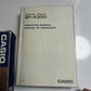 Casio Digital Diary 32kb SF-4300BK *for parts or repair only*