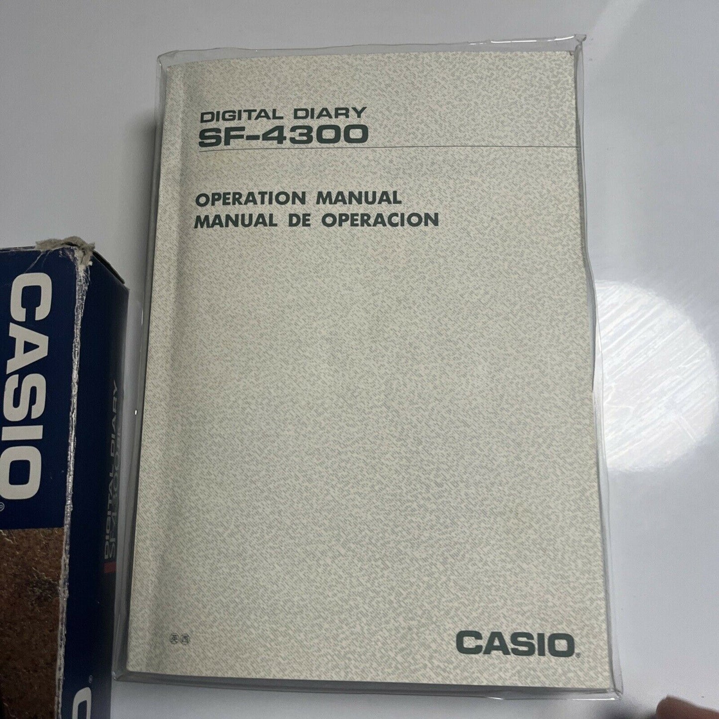 Casio Digital Diary 32kb SF-4300BK *for parts or repair only*