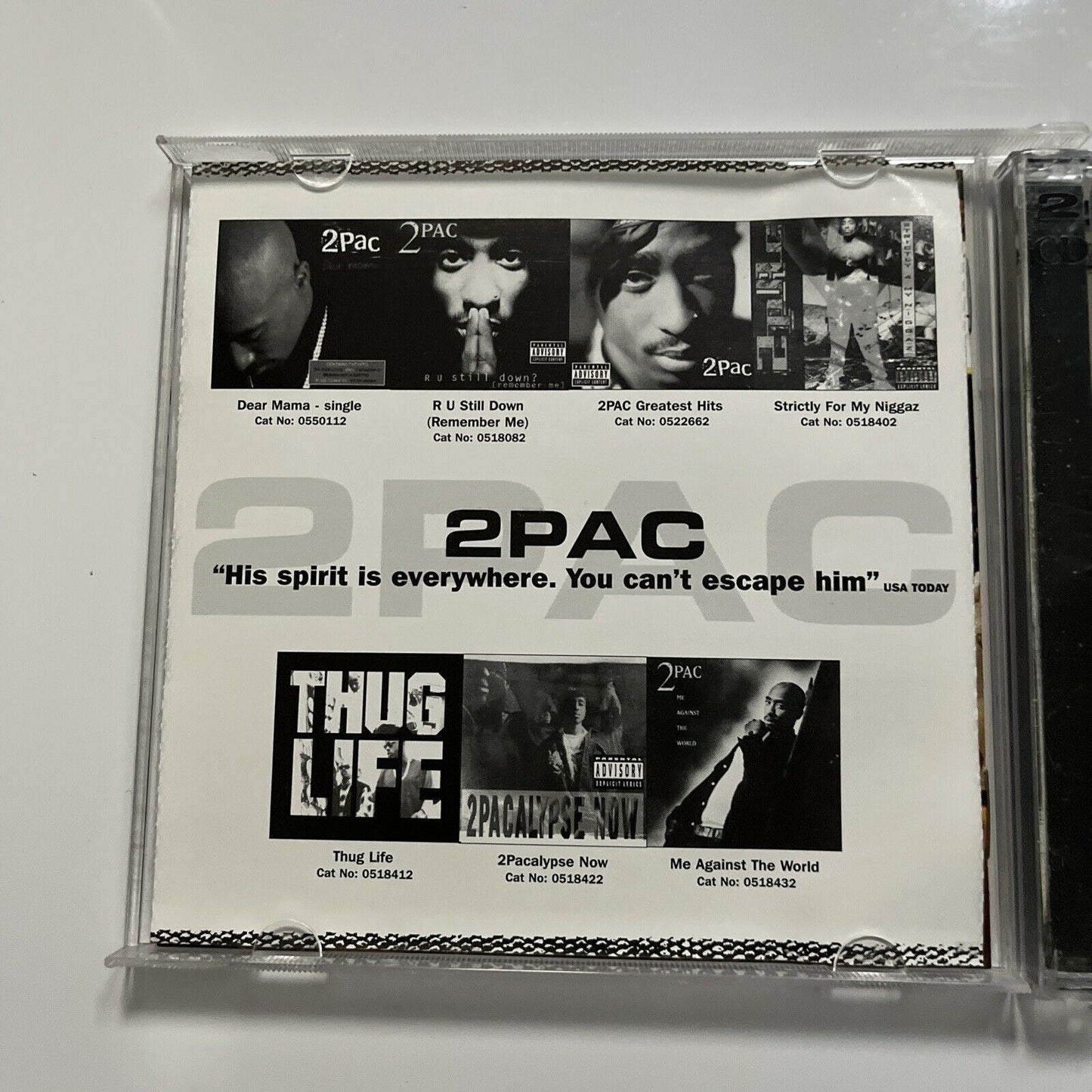 2Pac - Greatest Hits [Explicit Version] (CD, 1998, 2-Disc)