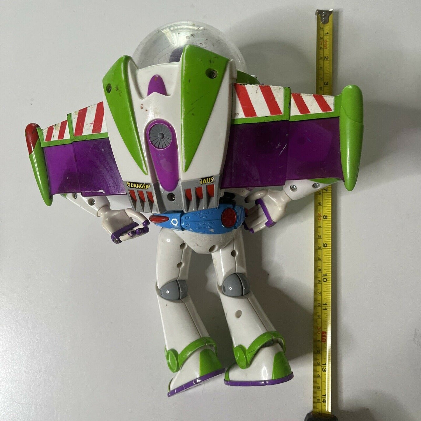 2x Buzz Lightyear Toy Story 11" Disney Pixar 13700P & 36410P *not working*