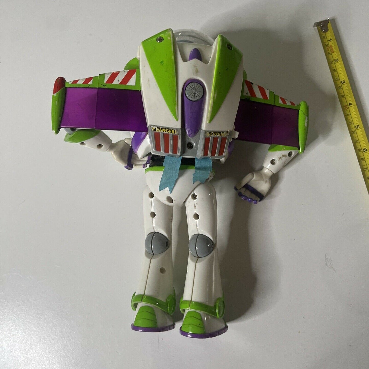 2x Buzz Lightyear Toy Story 11" Disney Pixar 13700P & 36410P *not working*