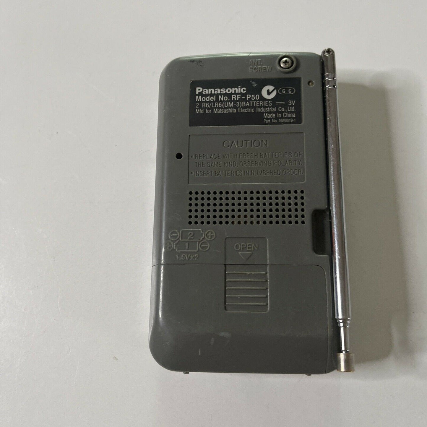 Panasonic RF-P50 Handheld Pocket AM/FM Radio