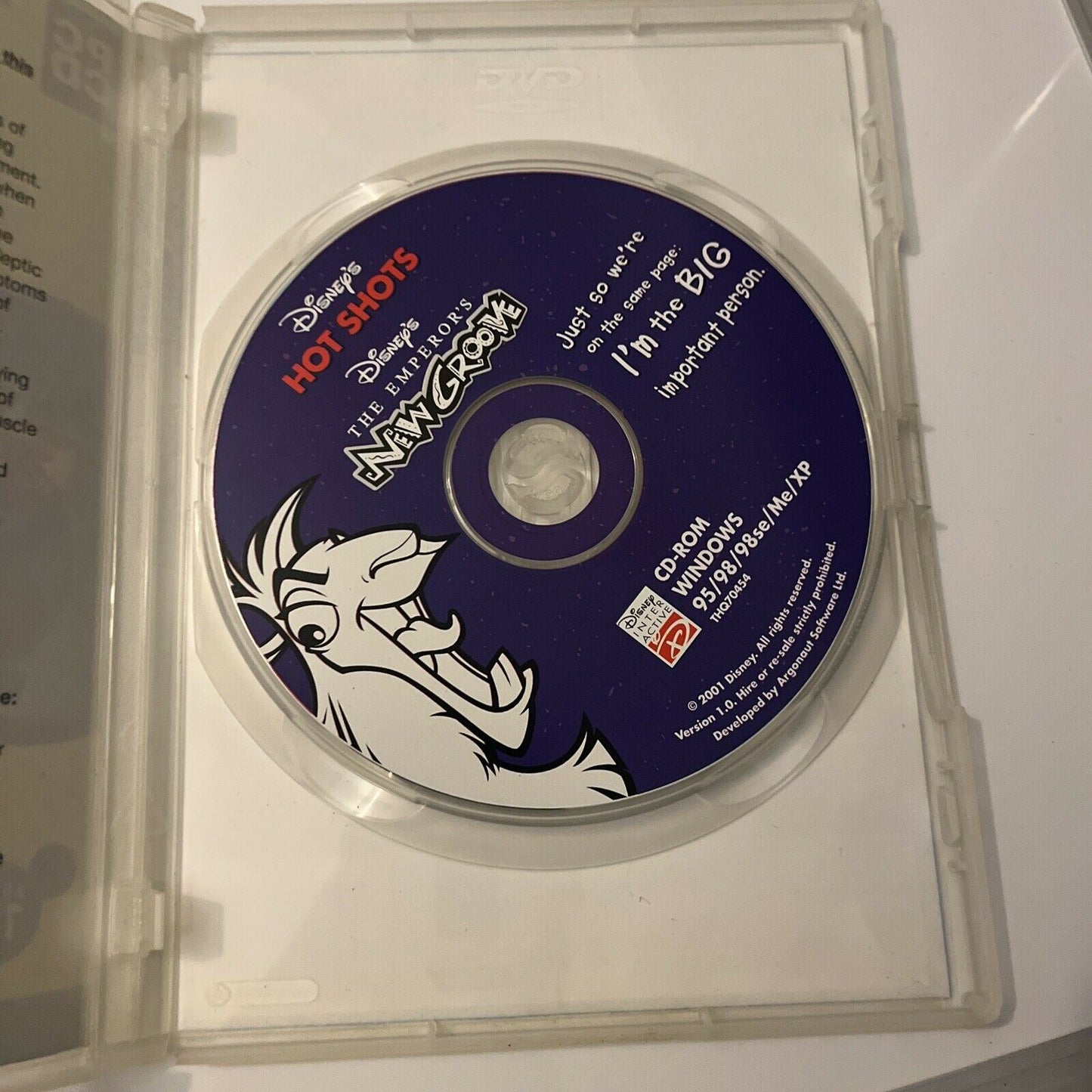 Disney: The Emperor's New Groove PC CD-ROM Action Game