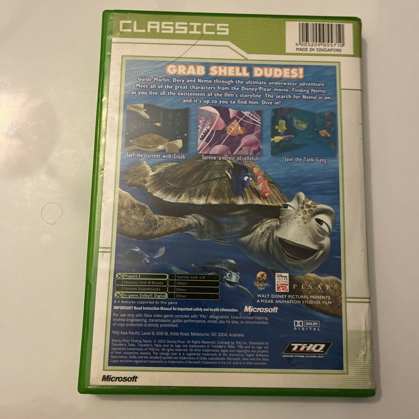 Disney Pixar Finding Nemo - Original Xbox PAL