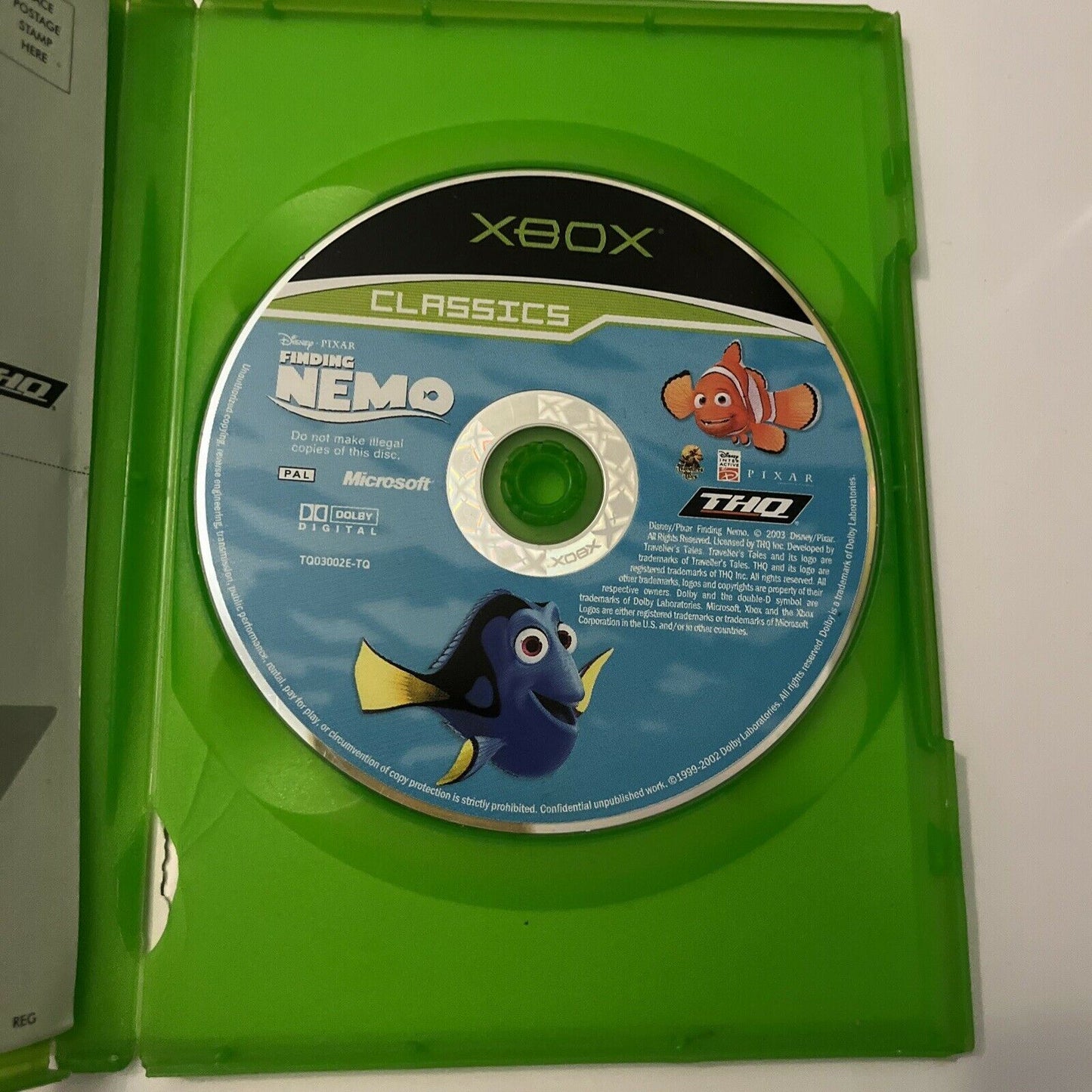 Disney Pixar Finding Nemo - Original Xbox PAL