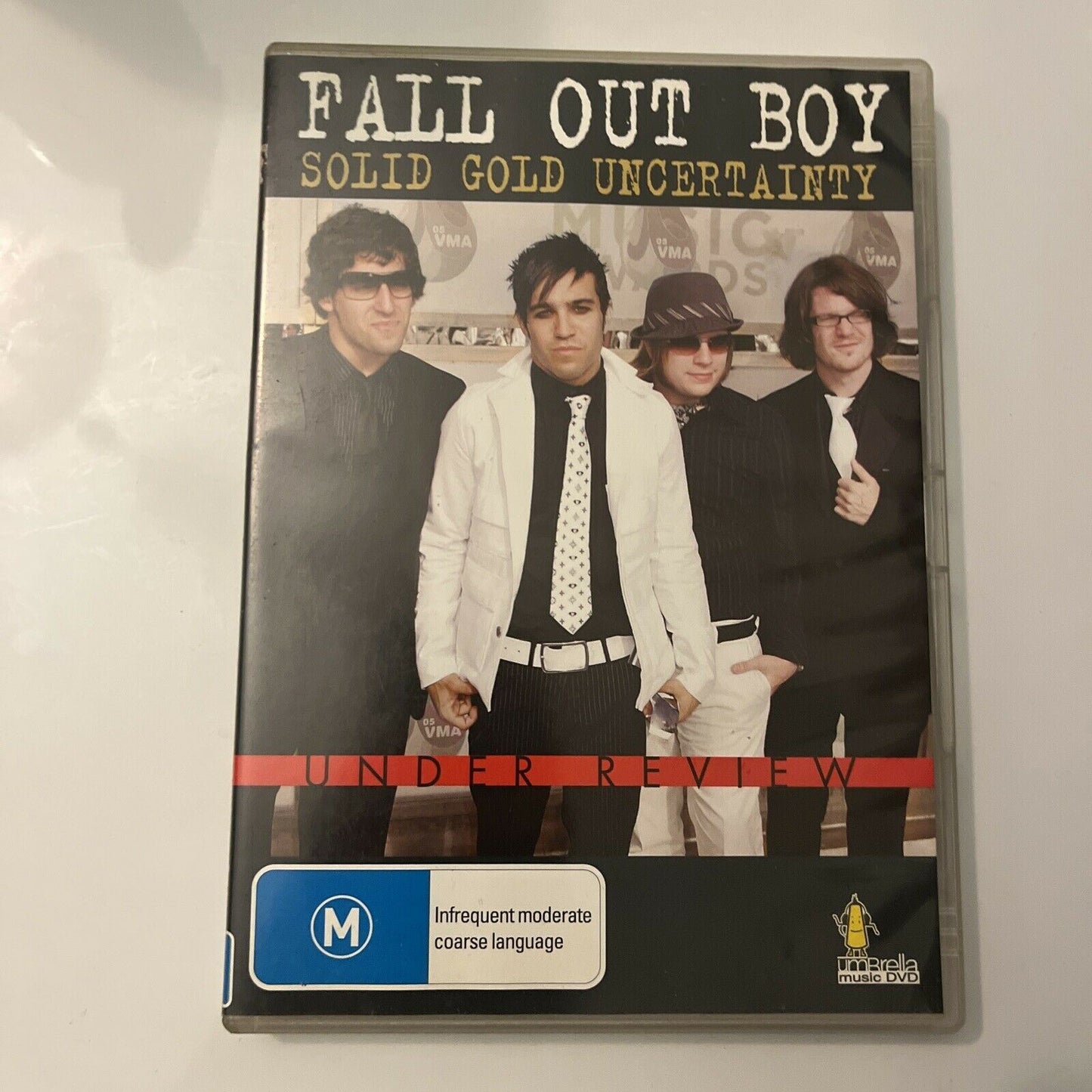 Fall Out Boy - Solid Gold Uncertainty (DVD, 2007) All Regions