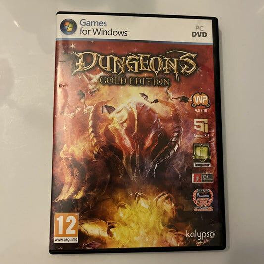 Dungeons: Gold Edition - PC DVD-ROM RPG Strategy Game