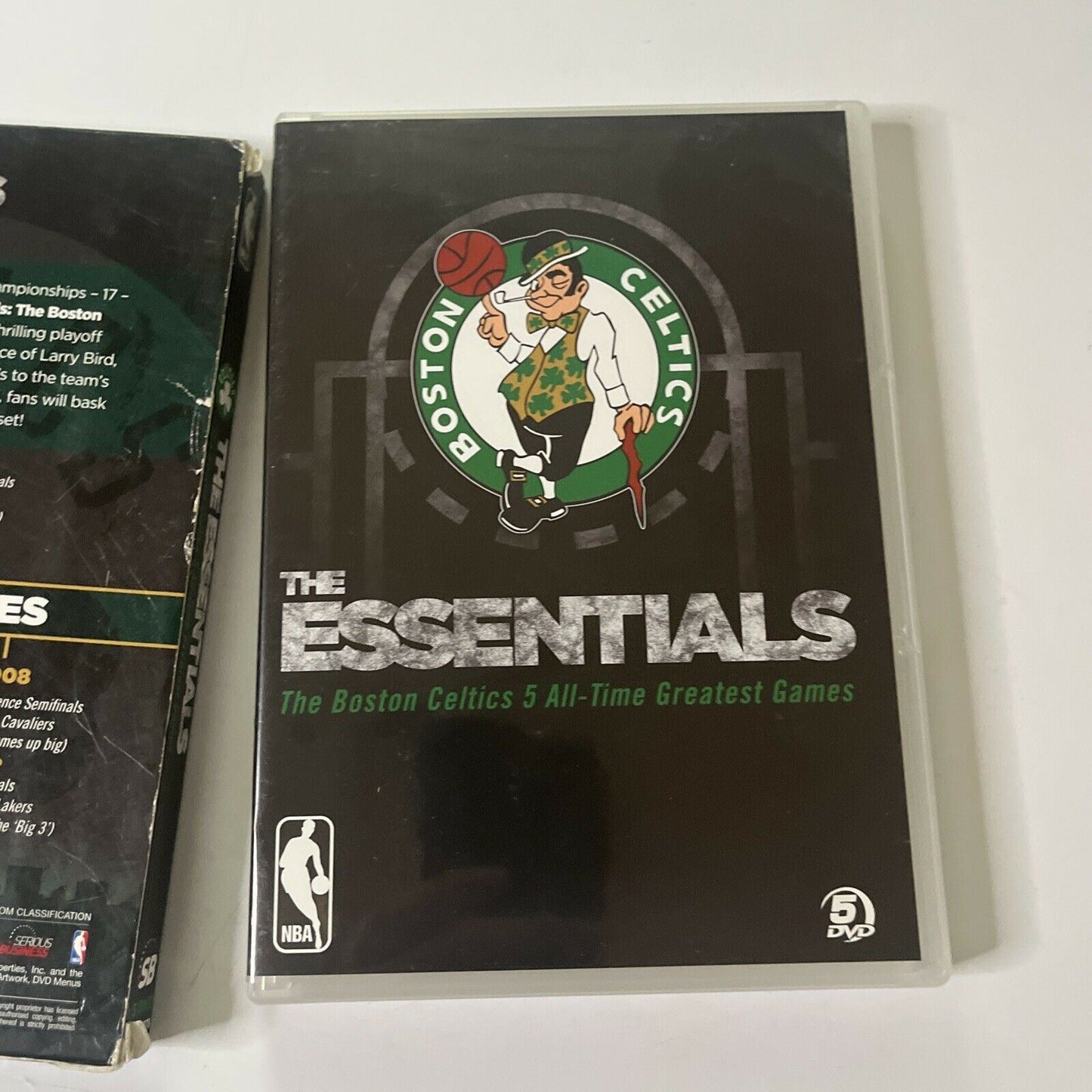 NBA Essentials - Boston Celtics (DVD, 2012, 5-Disc) Region 4