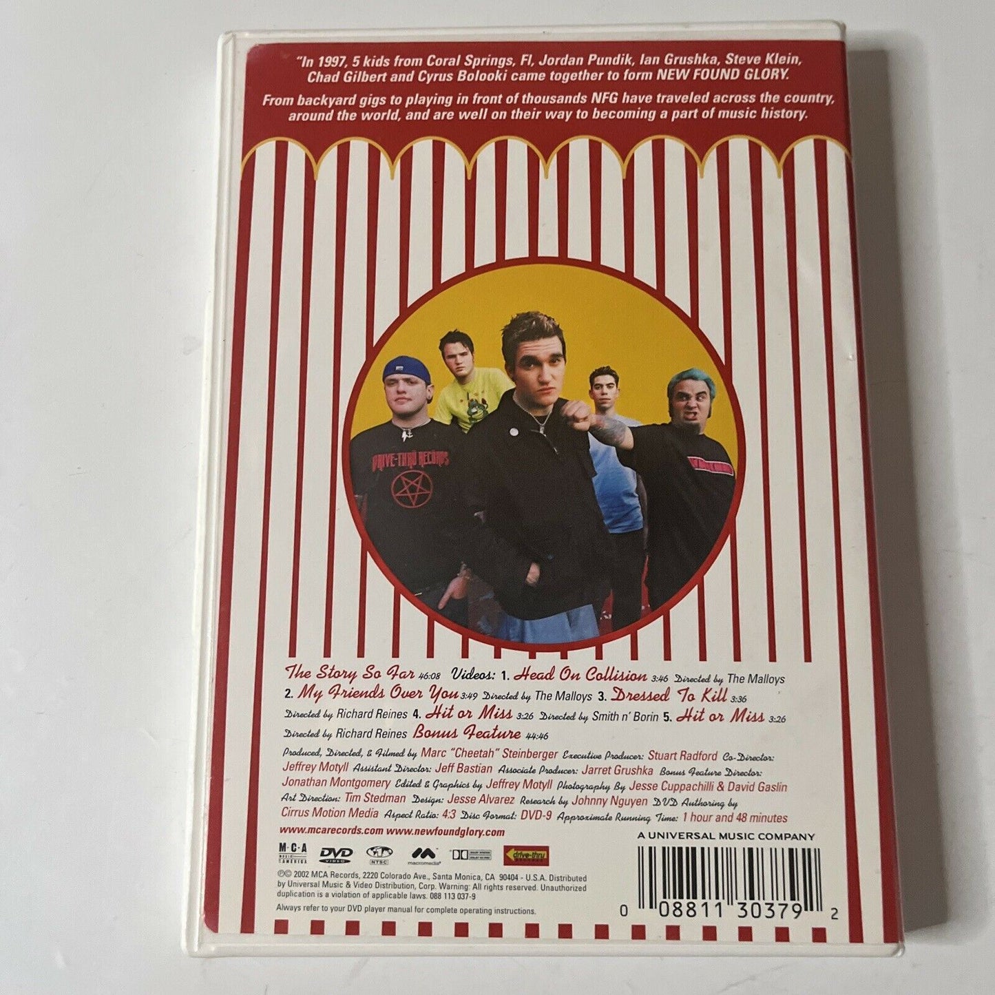 New Found Glory - The Story So Far (DVD, 2002) Region 1