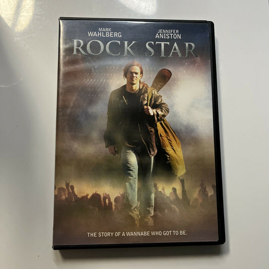 Rock Star (DVD, 2001) Mark Wahlberg, Jennifer Aniston, Jason Flemyng Region 1