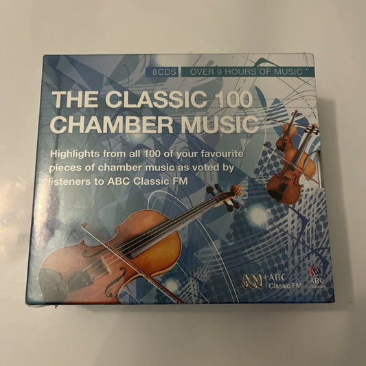 *New Sealed* ABC Classic FM: The Classic 100 Chamber Music (CD, 2008, 8-Disc)