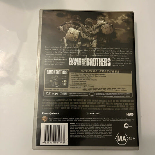 Band Of Brothers (DVD, 2001, 6-Disc) Damian Lewis, Ron Livingston, Region 4