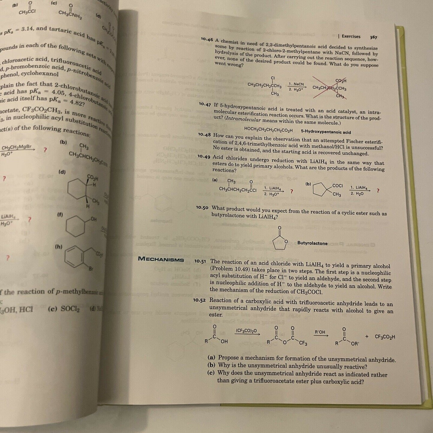 Fundamentals of Organic Chemistry by John McMurry (Hardcover, 2010)