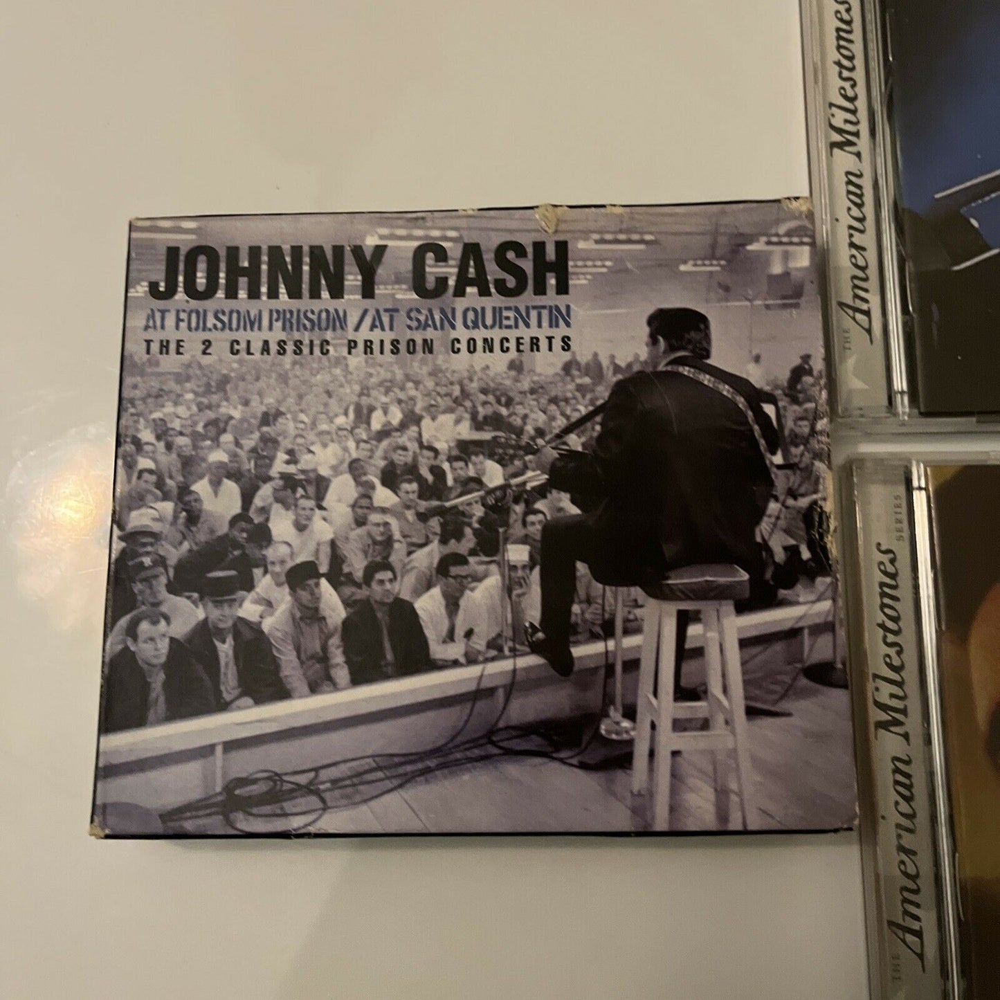 Johnny Cash At San Quentin / Johnny Cash At Folsom Prison (CD, 2006, 2-Disc)