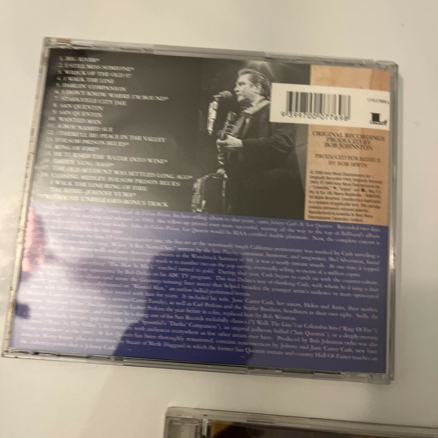 Johnny Cash At San Quentin / Johnny Cash At Folsom Prison (CD, 2006, 2-Disc)