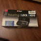 Vintage Target Traveling Clock AM/FM Radio LCD-01