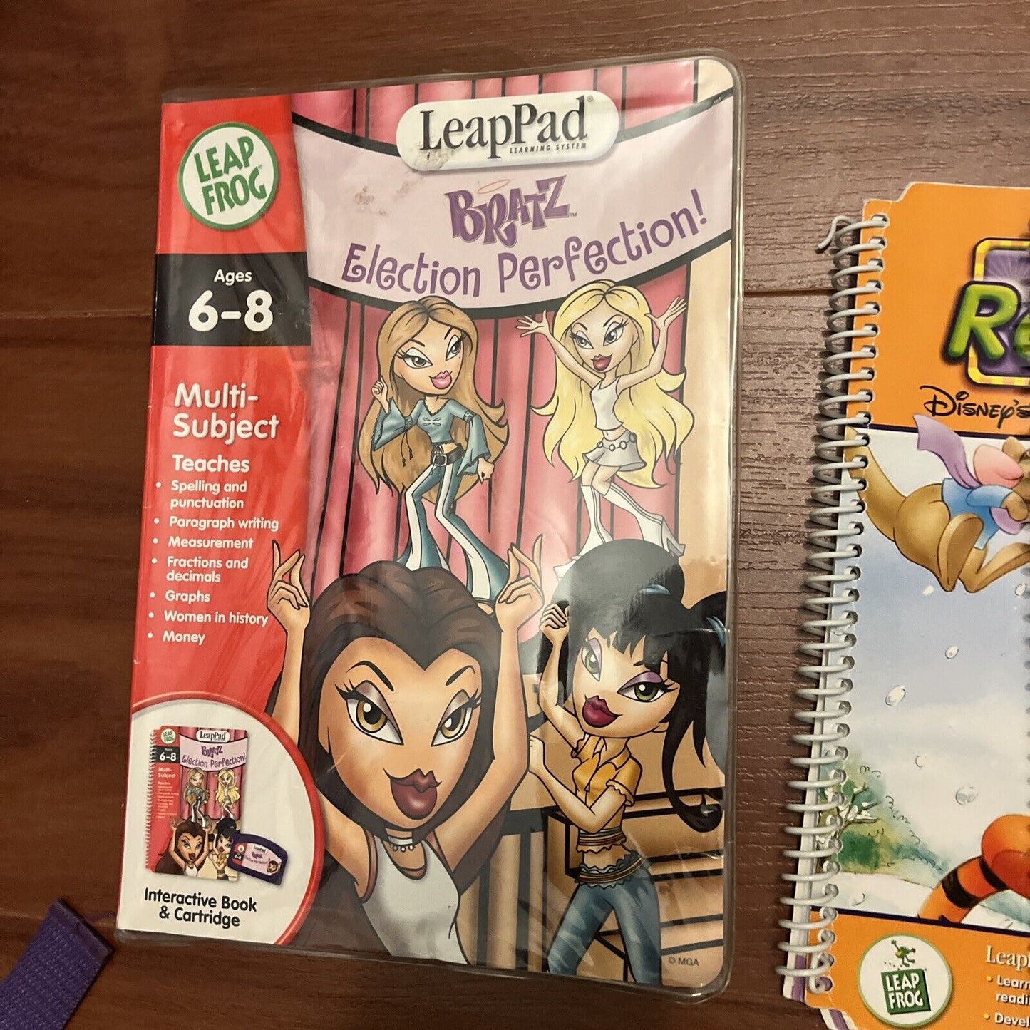 Leapfrog LeapPad Learning System with Carrying Bag, 6 Books & Cartridges (Bratz)