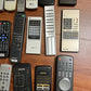 19x Branded Remote Controls for Parts or Repair only & missing Battery Cover