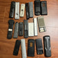 19x Branded Remote Controls for Parts or Repair only & missing Battery Cover