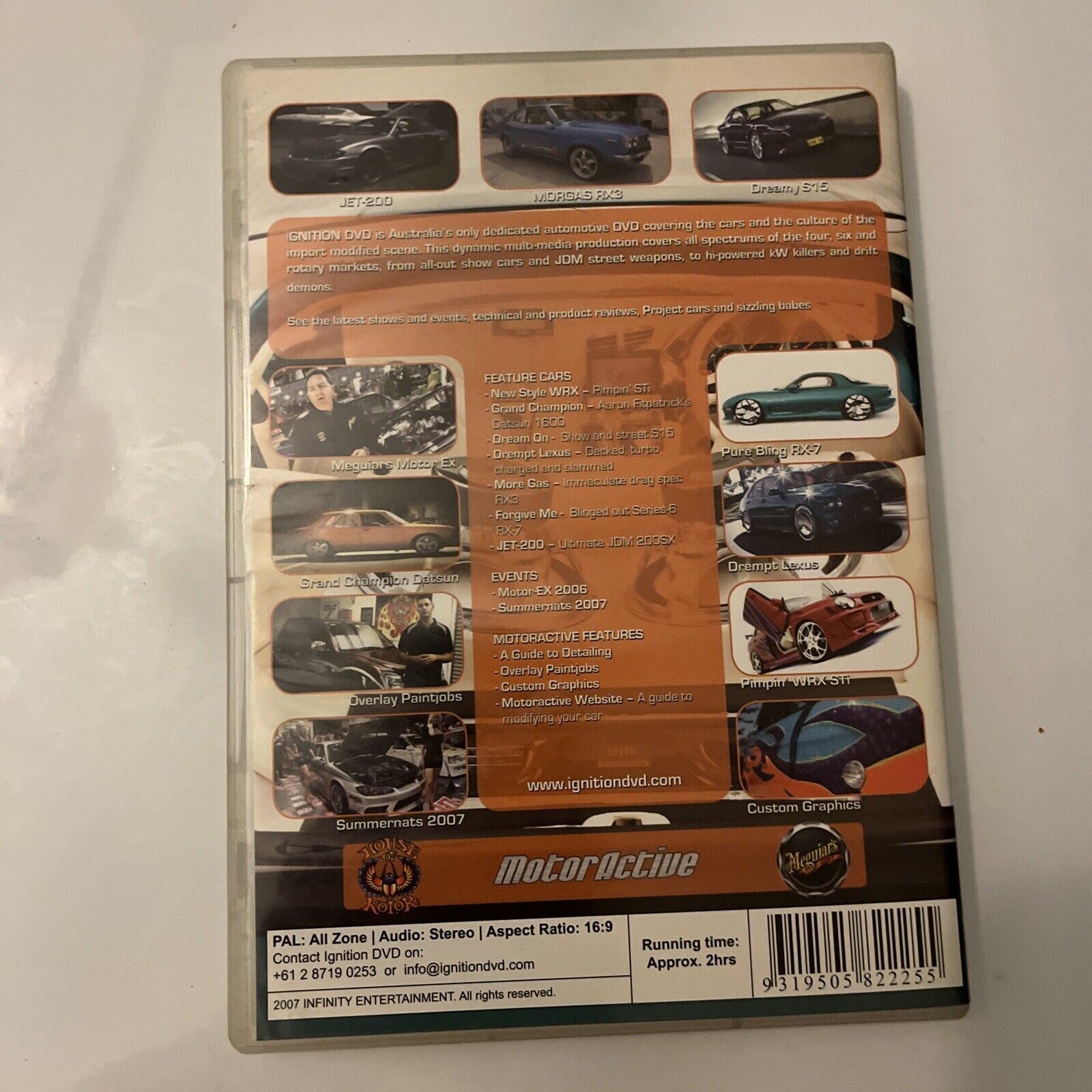 Ignition - Special Limited Edition (DVD, 2007) All Regions – Retro Unit