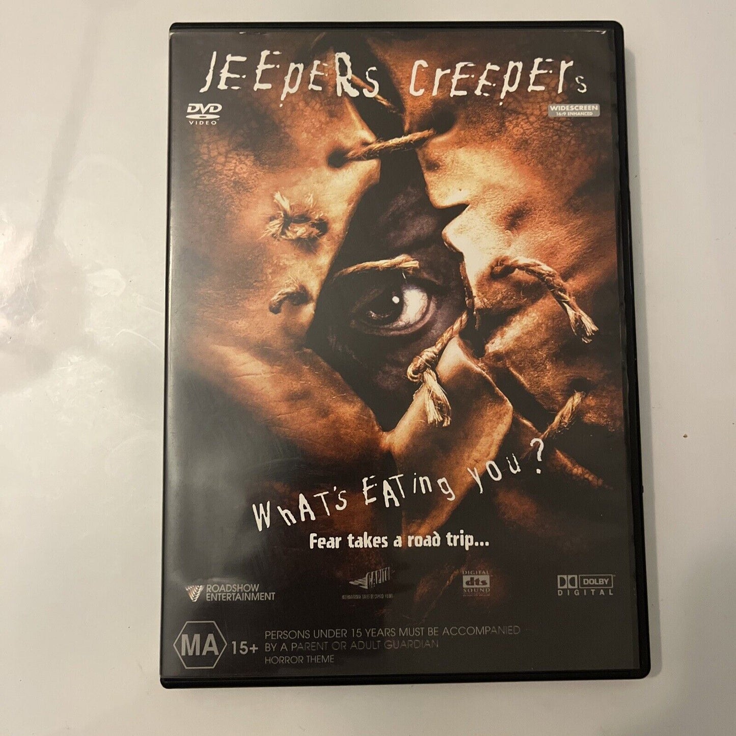Jeepers Creepers (DVD, 2001) Gina Philips, Jonathan Breck Region 4