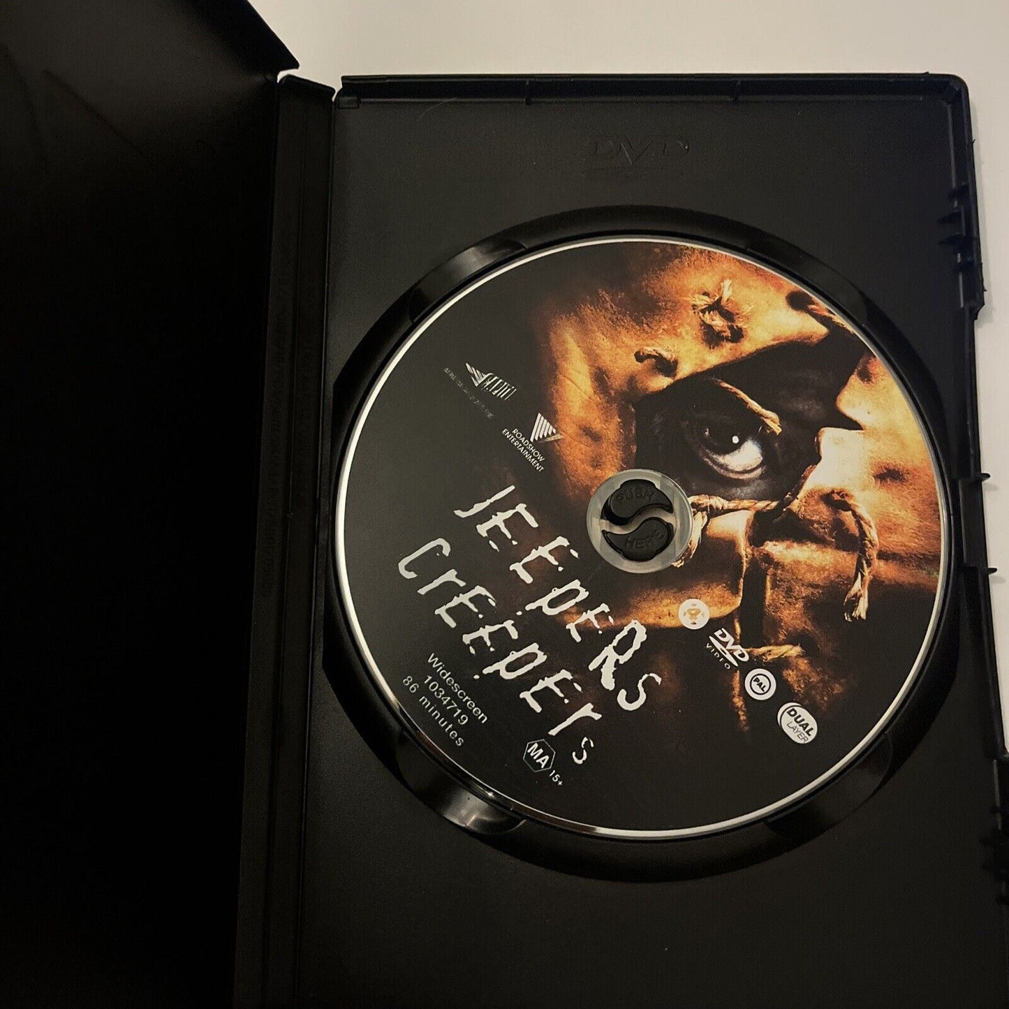 Jeepers Creepers (DVD, 2001) Gina Philips, Jonathan Breck Region 4