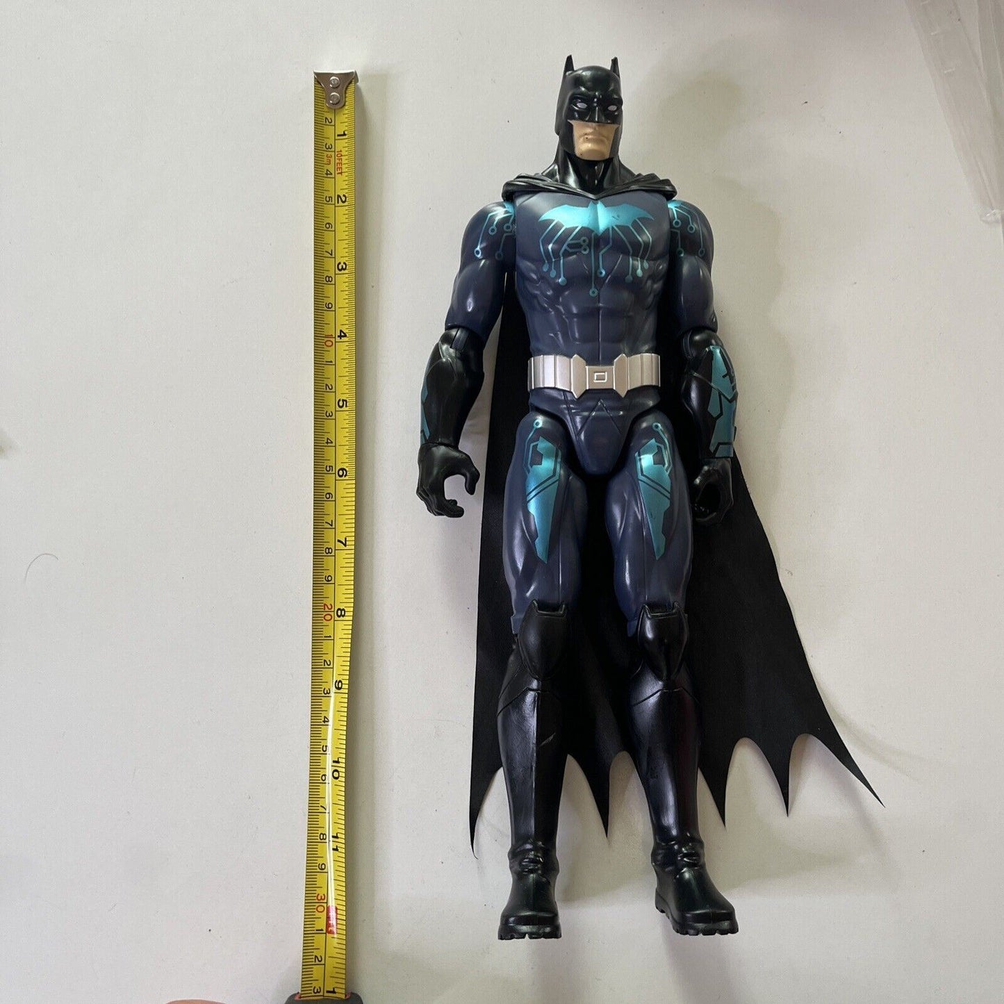 Batman 12-inch Bat-Tech Batman Action Figure (Black/Blue Suit) 67800 DC Comics