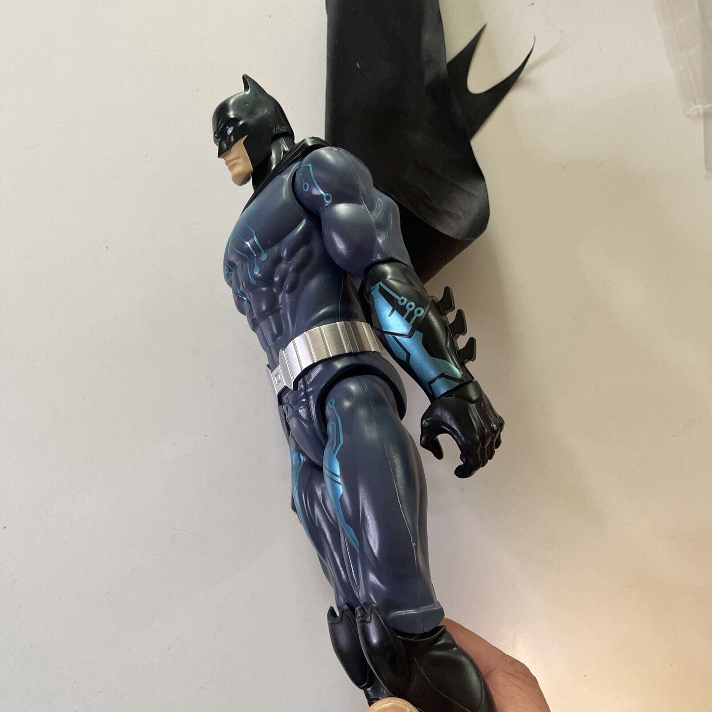 Batman 12-inch Bat-Tech Batman Action Figure (Black/Blue Suit) 67800 DC Comics