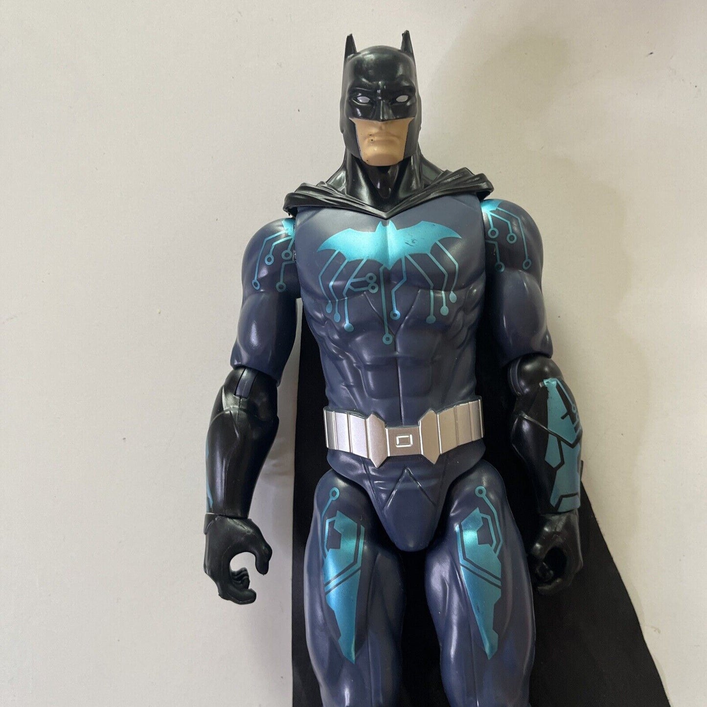 Batman 12-inch Bat-Tech Batman Action Figure (Black/Blue Suit) 67800 DC Comics