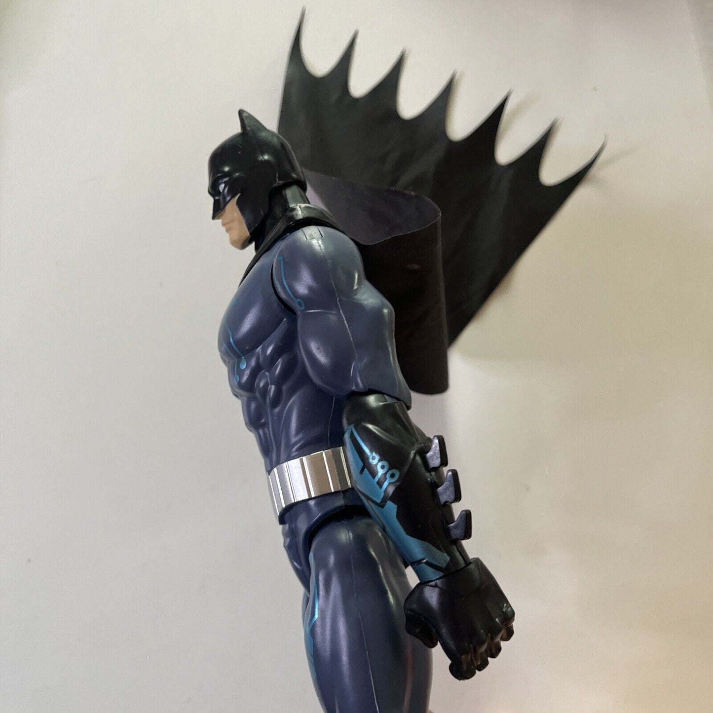 Batman 12-inch Bat-Tech Batman Action Figure (Black/Blue Suit) 67800 DC Comics