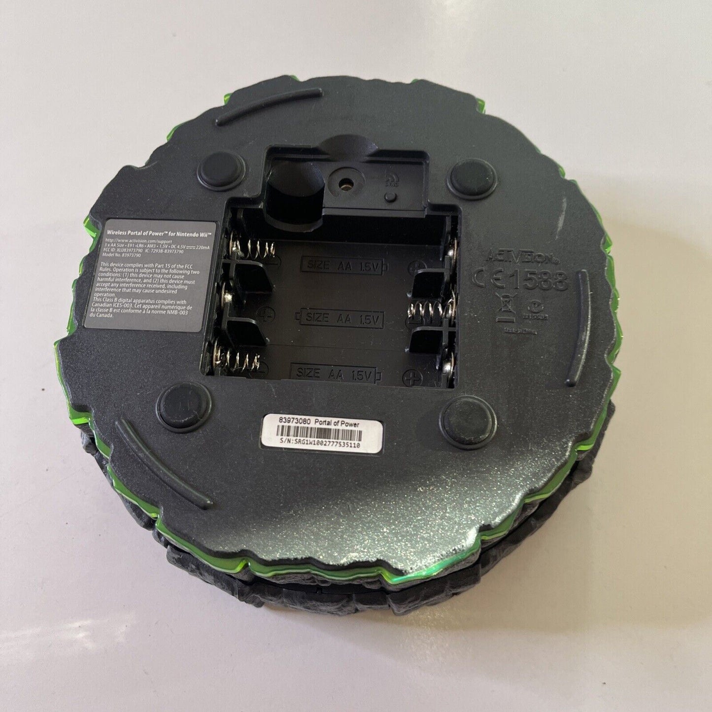 Skylanders Wireless Portal of Power for Nintendo Wii NO Dongle & Battery Lid