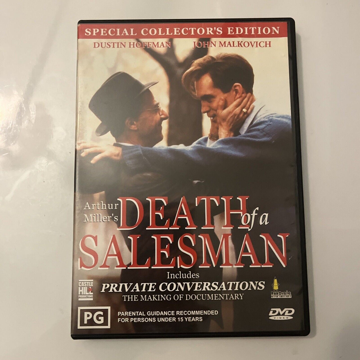 Death Of A Salesman (DVD, 1985) Dustin Hoffman, John Malkovich, All Regions