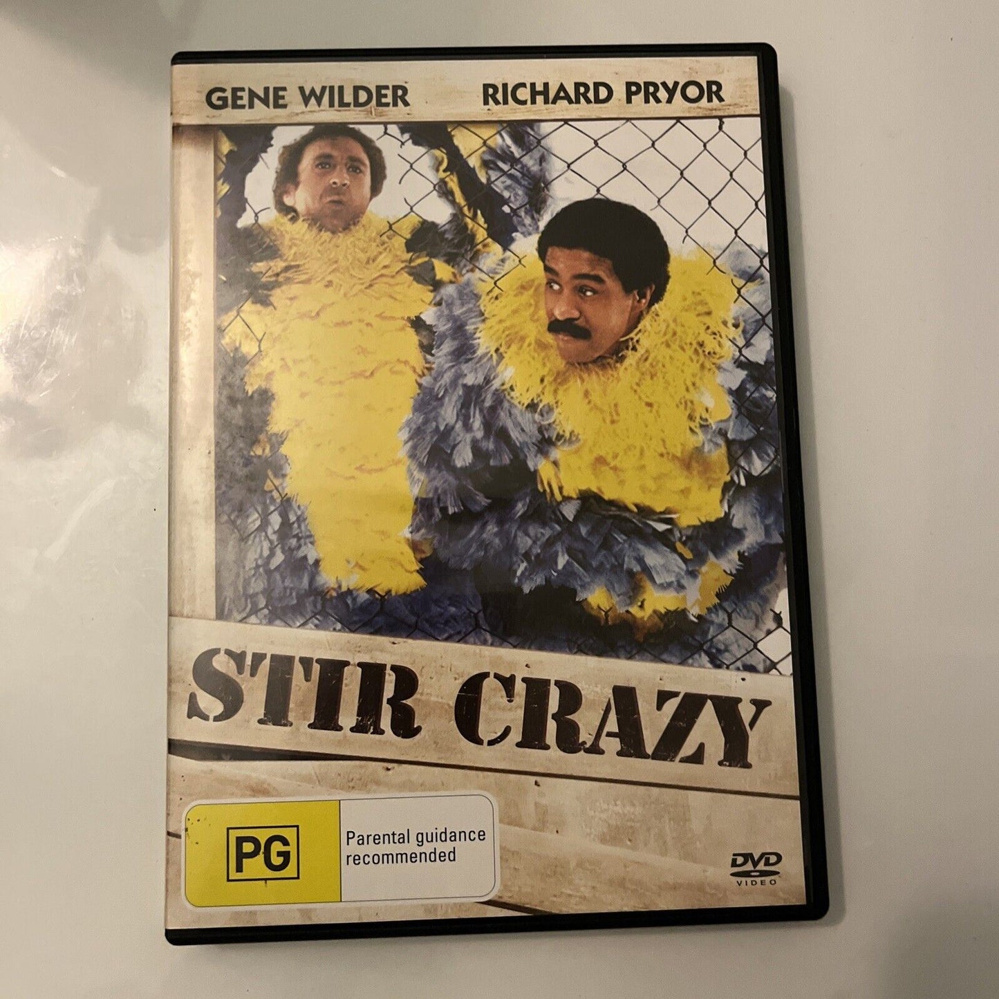 Stir Crazy (DVD, 1980) NEW Richard Pryor, Gene Wilder. Region 4