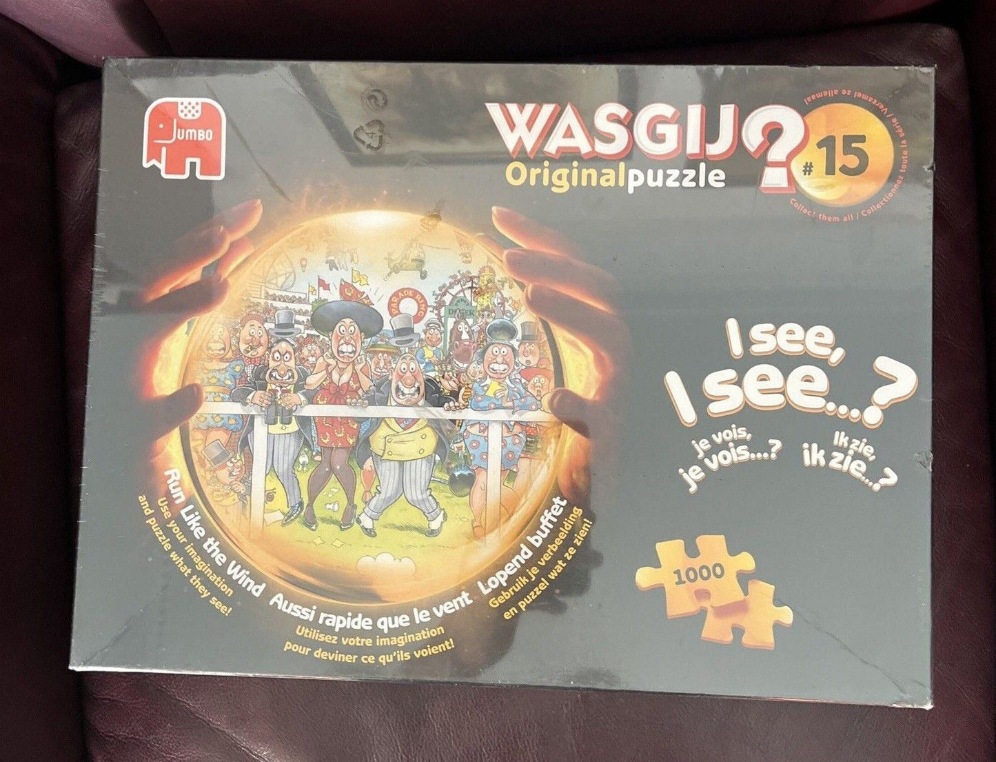 *New Sealed* Wasgij? Original Puzzle #15 Run Like The Wind 1000Pcs