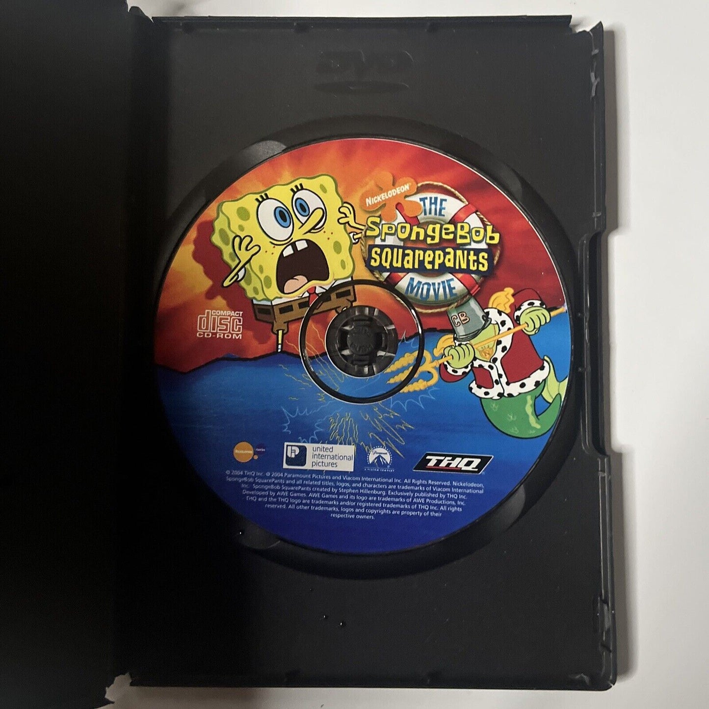 The Spongebob Squarepants Movie Nickelodeon PC CD-ROM Game 2004