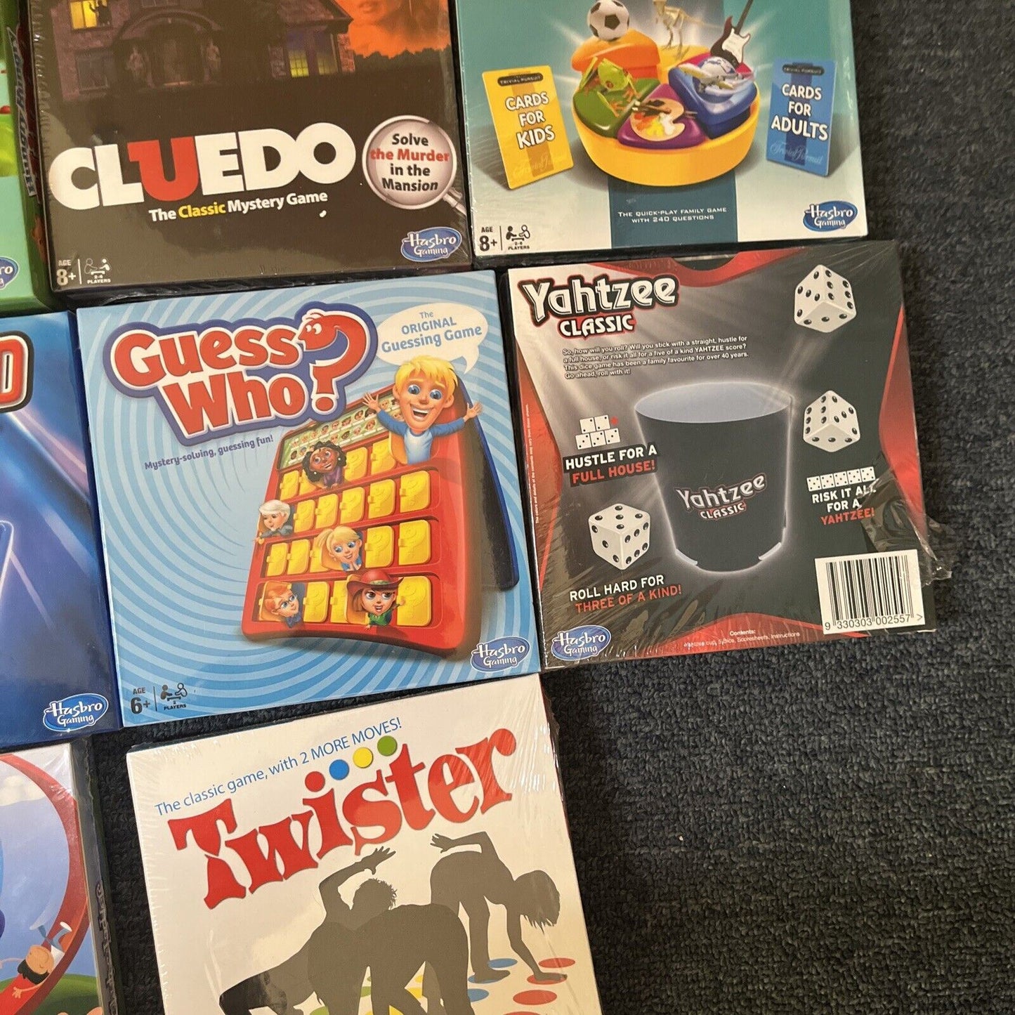 Hasbro 14 Mini Travel Game Family Favourites Classic Board Games Complete in Box