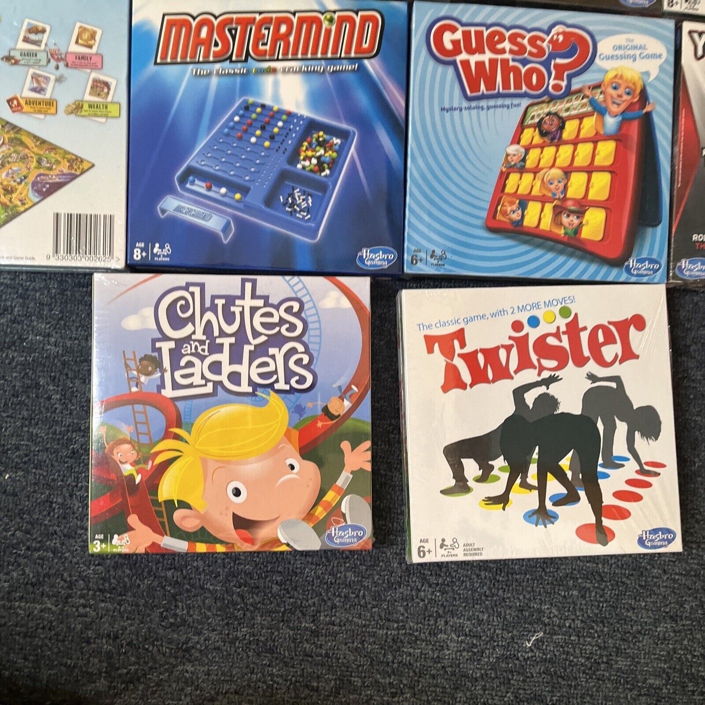 Hasbro 14 Mini Travel Game Family Favourites Classic Board Games Complete in Box