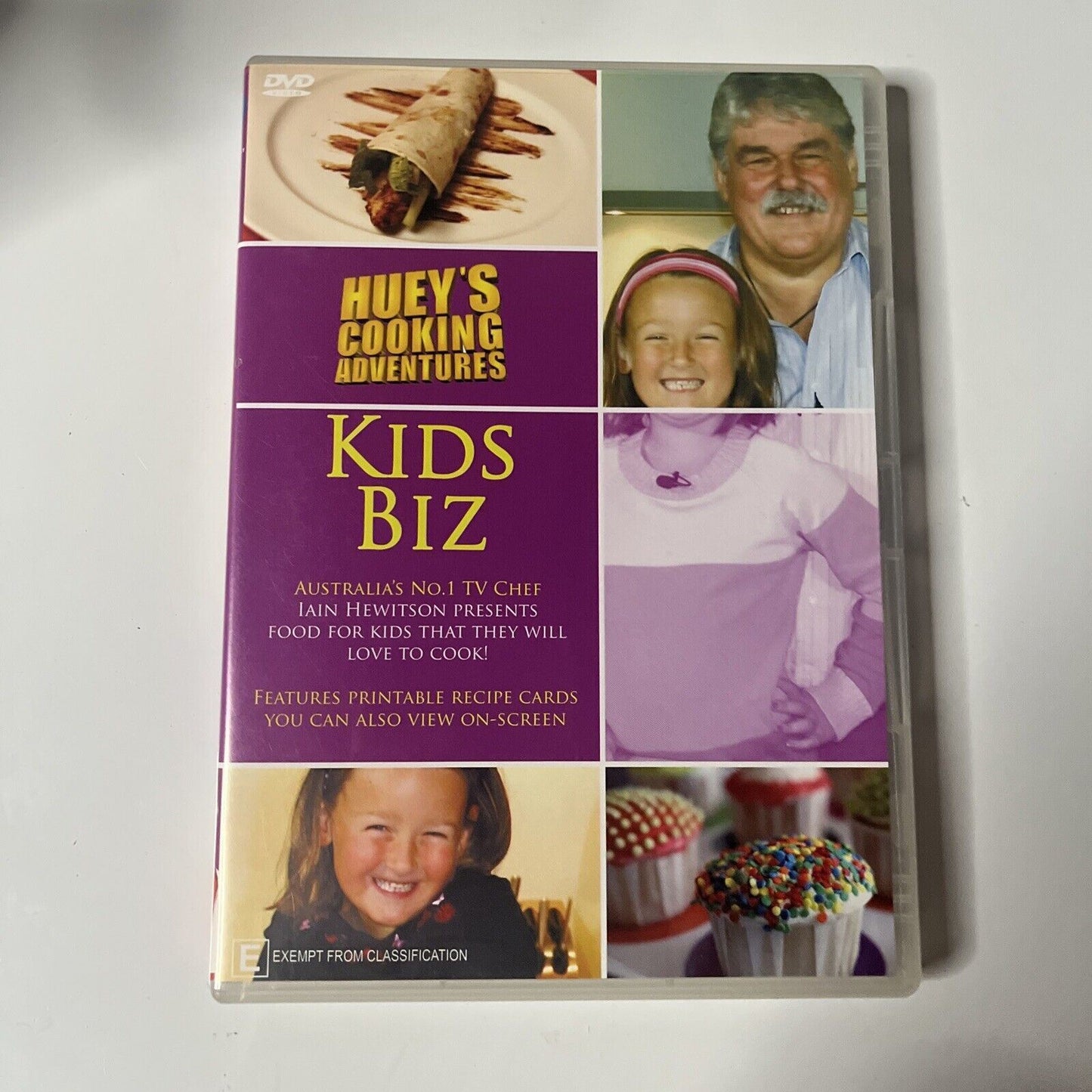 Huey's Kids Biz (DVD, 2009) NEW Iain Hewitson All Regions