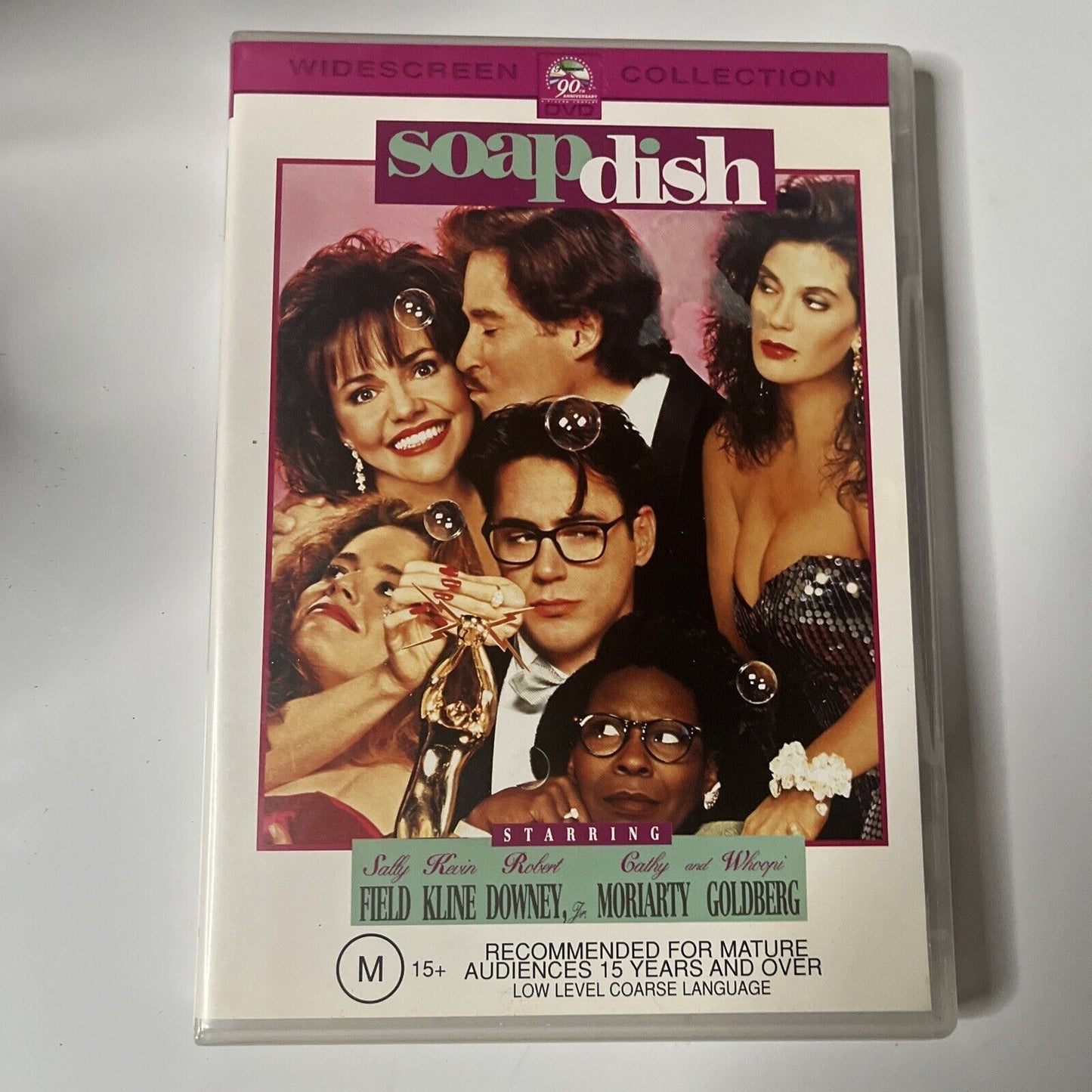 Soapdish (DVD, 1991) Sally Field, Kevin Kline, Robert Downey Jr. Region 4