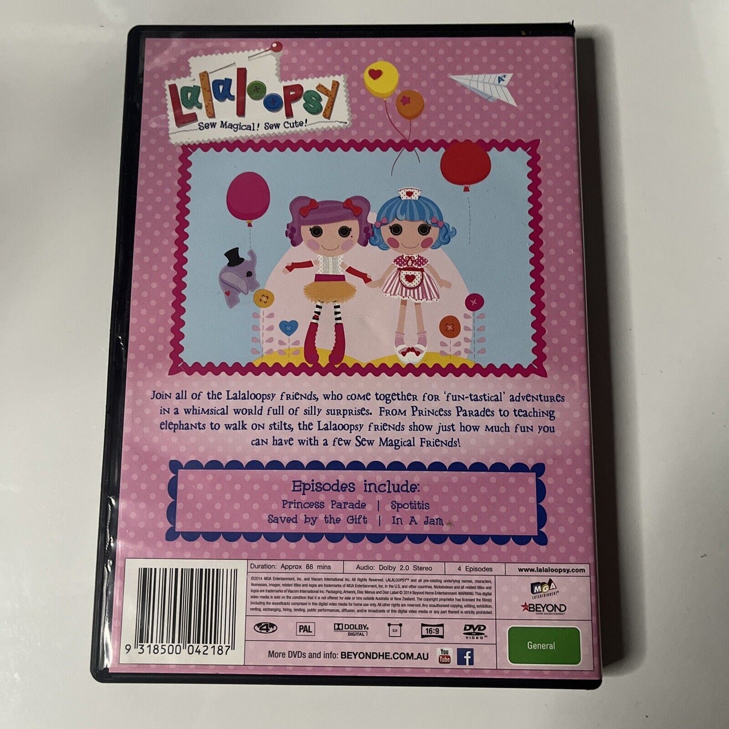 Lalaloopsy - Friends Are Sew Special (DVD, 2013) Region 4