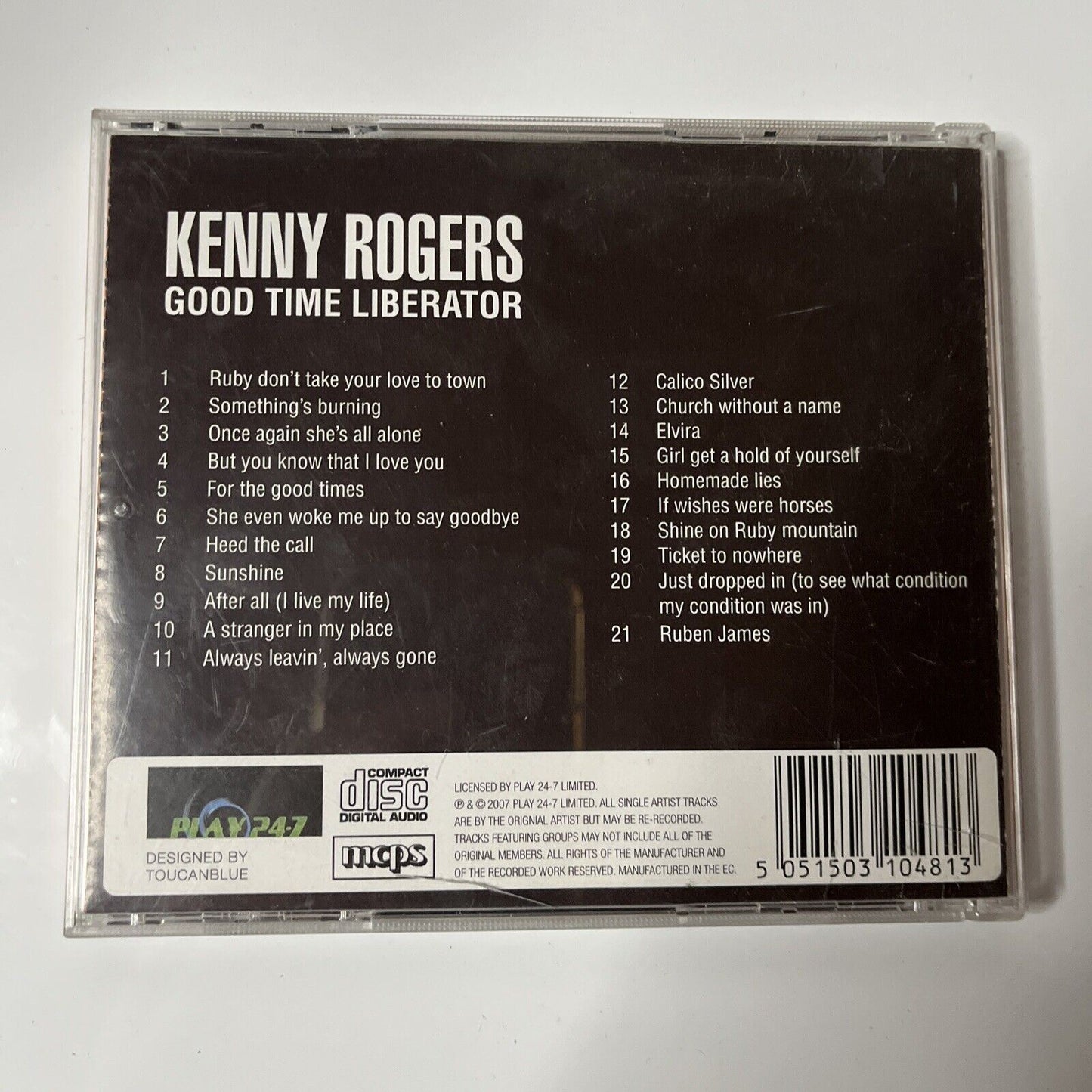 Kenny Rogers - Good Time Liberator (CD, 2007)