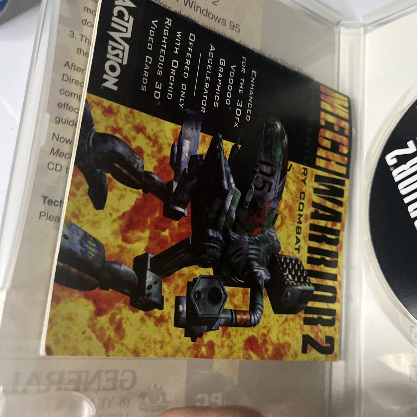 MechWarrior 2: 31st Century Combat PC ACTIVISION - 1997 CD-ROM