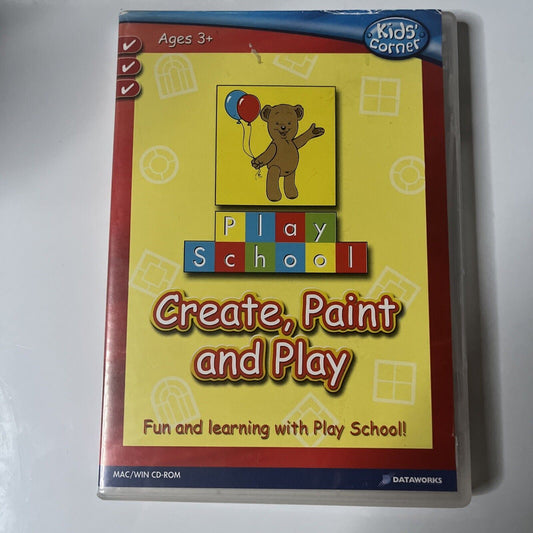 Play School: Create, Paint and Play PC/ MAC CD-ROM