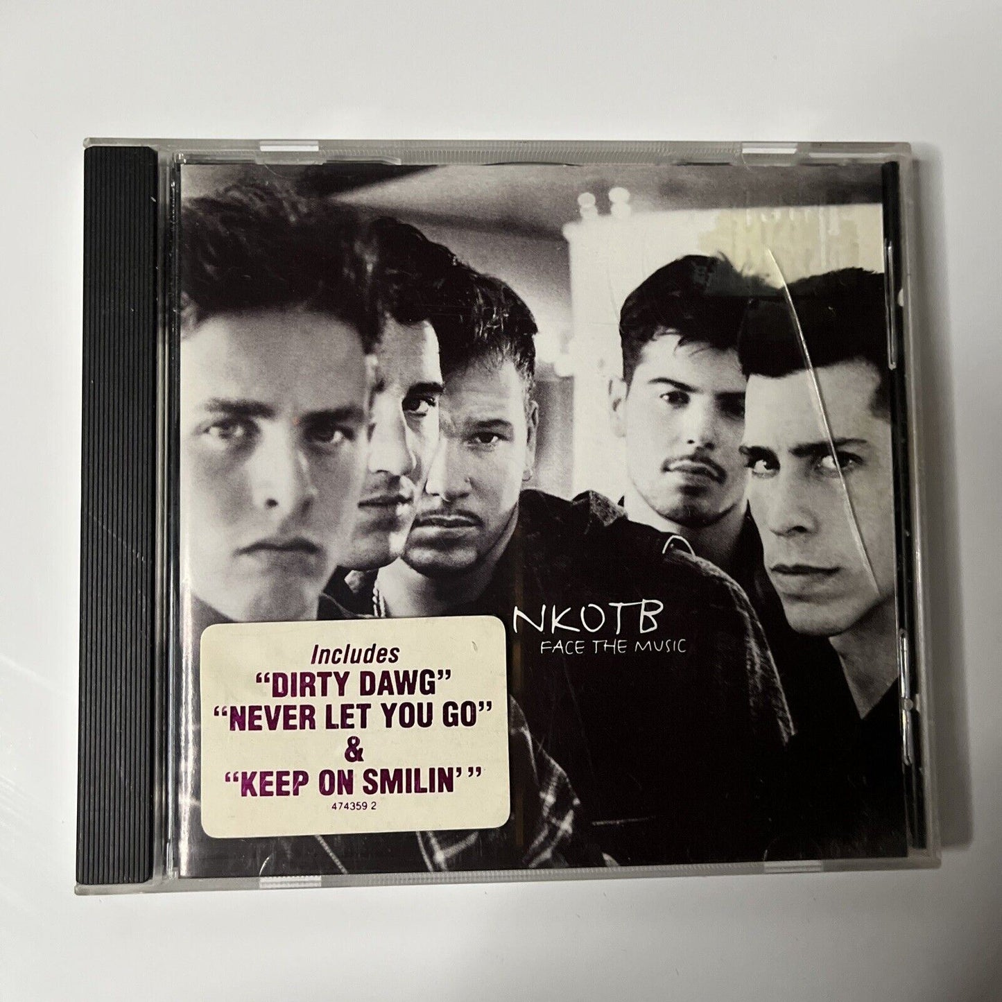 NKOTB Face The Music CD 1994 New Kids On The Block