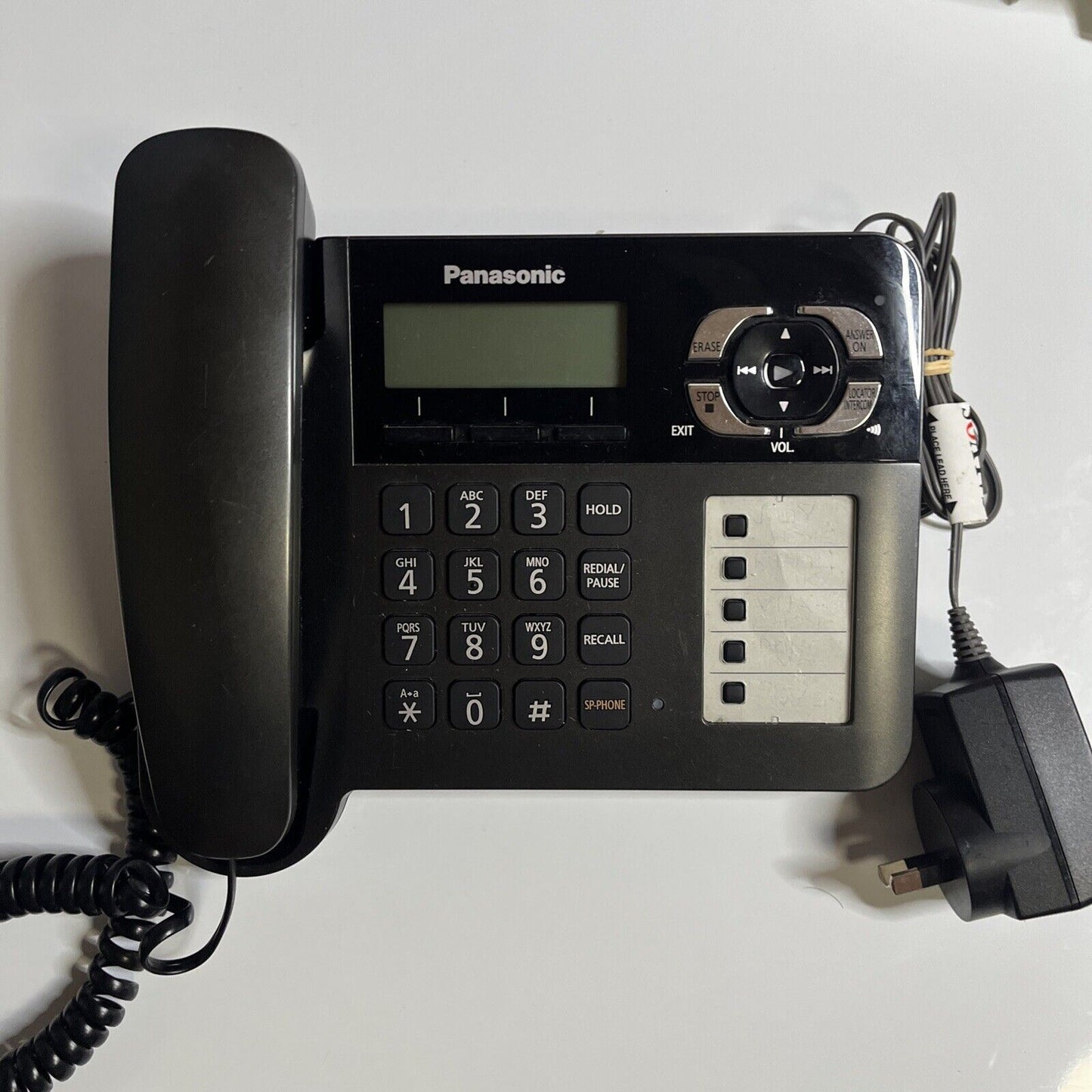 Panasonic KX-TG6461AL Landline Corded Phone with Digital Answering Machine