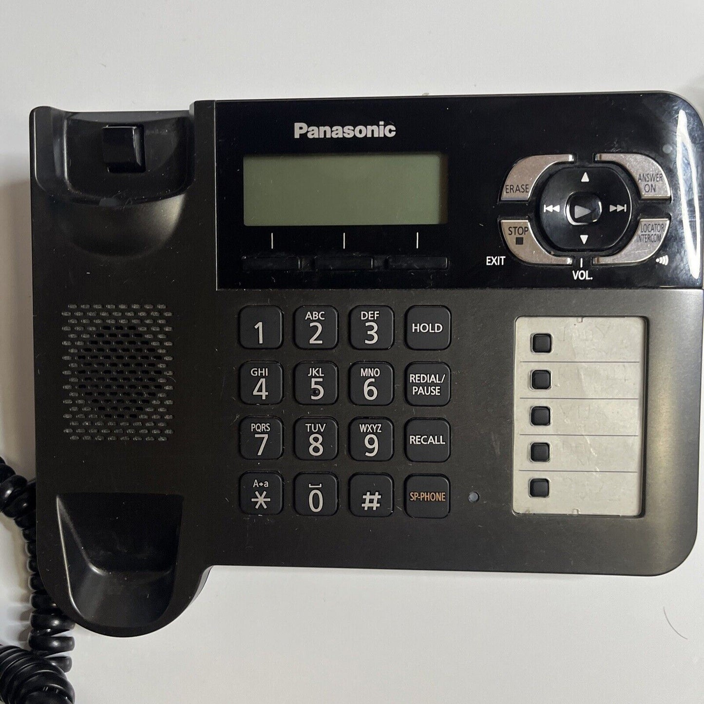 Panasonic KX-TG6461AL Landline Corded Phone with Digital Answering Machine