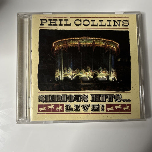 Phil Collins - Serious Hits...Live! (CD, 1990)